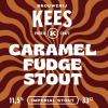 Caramel Fudge Stout label