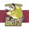 Sir Barks-A-Lot label