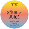 Snublejuice label