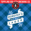 Dorothy's New World Lager label
