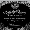 beer label for Kentucky Brunch Brand Stout (2020)