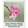 Ārpus X Azvex Guava X Banana X Mango X Mandarin X Lemon X Vanilla Smoothie Sour Ale label