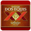 Dos Equis Ambar label